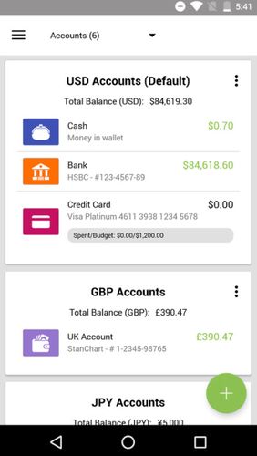 Laden Sie kostenlos Personal finance: Expense tracker für Android Herunter. Programme für Smartphones und Tablets.