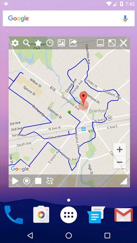 Безкоштовно скачати Floater: Fake GPS location на Андроїд. Програми на телефони та планшети.