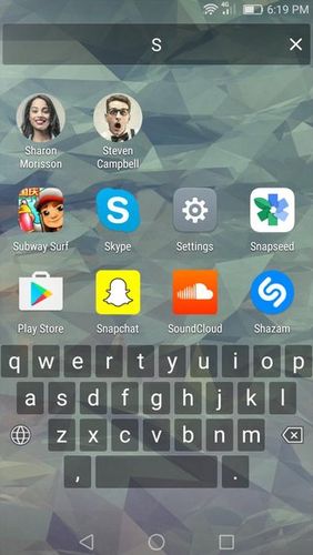 FastKey launcher app for Android, download programs for phones and tablets for free.