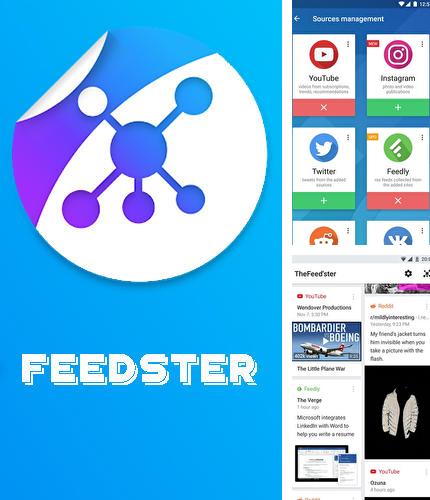 Laden Sie kostenlos Feedster - Nachrichtenaggregator mit smarten Features für Android Herunter. App für Smartphones und Tablets.