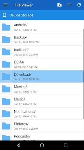 Baixar grátis File viewer para Android. Programas para celulares e tablets.