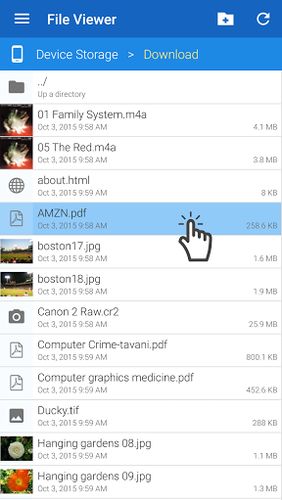 Aplicativo File viewer para Android, baixar grátis programas para celulares e tablets.