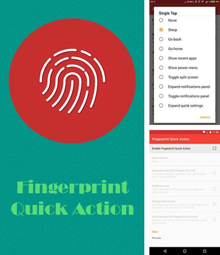 Laden Sie kostenlos Fingerprint Quick Action für Android Herunter. App für Smartphones und Tablets.