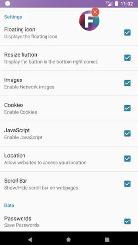 Application Quark browser - Ad blocker, private, fast download pour Android, télécharger gratuitement des programmes pour les tablettes et les portables.