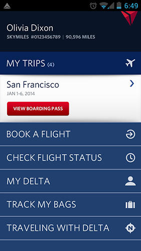 Fly delta を無料でアンドロイドにダウンロード。携帯電話やタブレット用のプログラム。