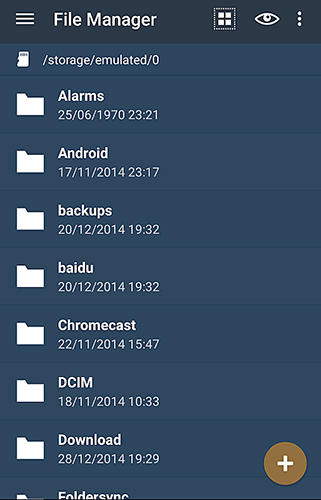 Aplicativo Folder sync para Android, baixar grátis programas para celulares e tablets.