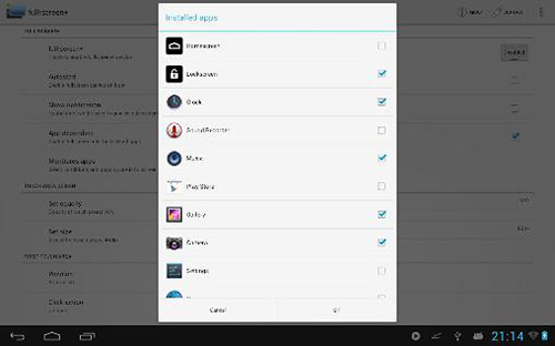 Baixar grátis Full! screen para Android. Programas para celulares e tablets.