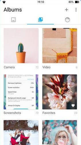 Die App A+ gallery - Photos & videos für Android, Laden Sie kostenlos Programme für Smartphones und Tablets herunter.