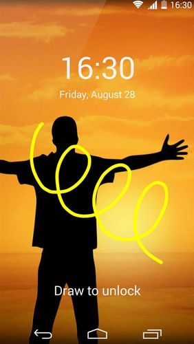 Gesture lock screen app for Android, download programs for phones and tablets for free.