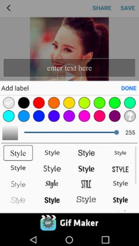 GIF maker - GIF editor para Android–baixar grátis