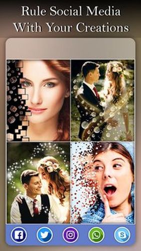 Glixel - glitter and pixel effects photo editor app for Android, download programs for phones and tablets for free.