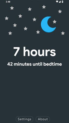 Descargar gratis Go to sleep - Sleep reminder app para Android. Programas para teléfonos y tabletas.