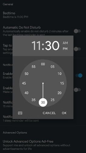 Aplicativo Go to sleep - Sleep reminder app para Android, baixar grátis programas para celulares e tablets.