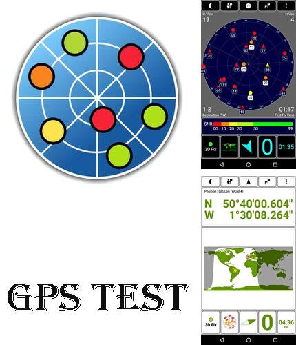 Télécharger gratuitement GPS test pour Android. Application sur les portables et les tablettes.