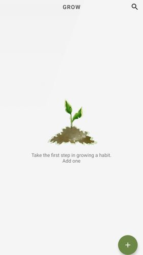 Laden Sie kostenlos Grow - Habit tracking für Android Herunter. Programme für Smartphones und Tablets.