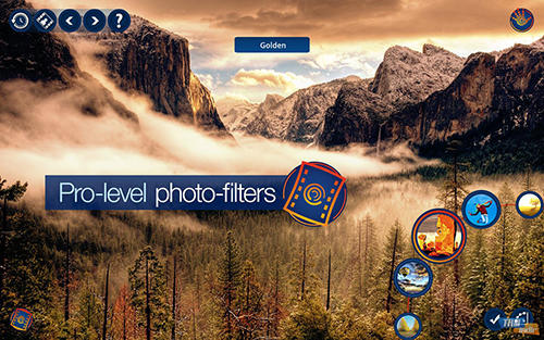 Screenshots of Handy photo program for Android phone or tablet.