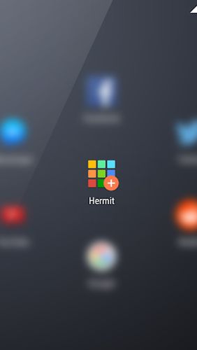 Безкоштовно скачати Hermit - Lite apps browser на Андроїд. Програми на телефони та планшети.