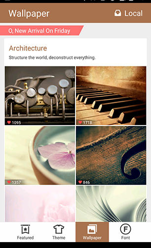 Screenshots des Programms Music player pro für Android-Smartphones oder Tablets.