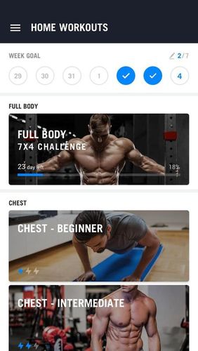 Descargar gratis 30 day fitness challenge - Workout at home para Android. Programas para teléfonos y tabletas.