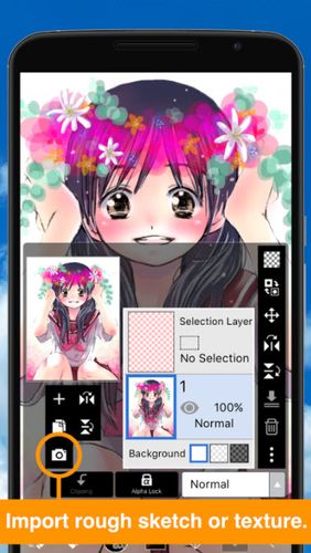 Aplicativo ibis Paint X para Android, baixar grátis programas para celulares e tablets.