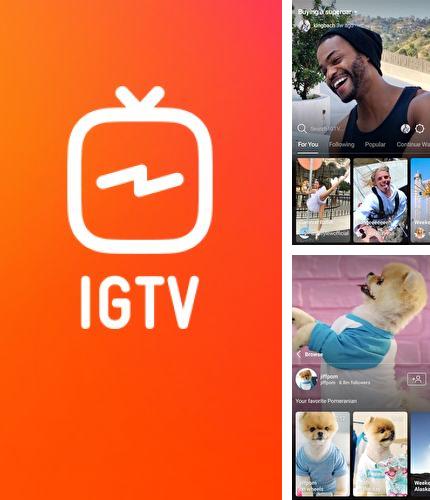 Neben dem Programm iPhone keyboard emulator für Android kann kostenlos IGTV für Android-Smartphones oder Tablets heruntergeladen werden.