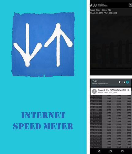 Baixar grátis Internet speed meter apk para Android. Aplicativos para celulares e tablets.