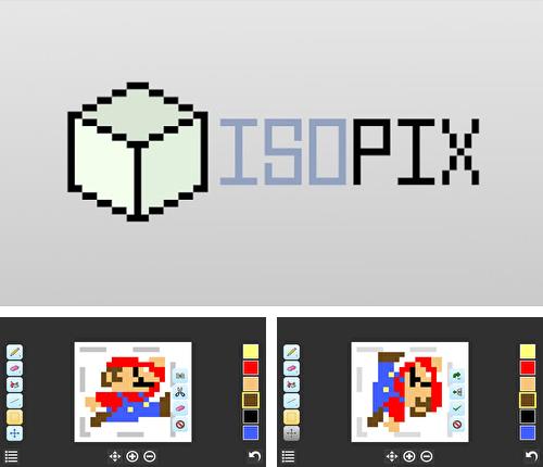 Laden Sie kostenlos IsoPix: Pixel Art Editor für Android Herunter. App für Smartphones und Tablets.