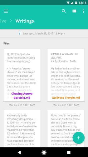 Download JotterPad - Writer, screenplay, novel for Android for free. Apps for phones and tablets.