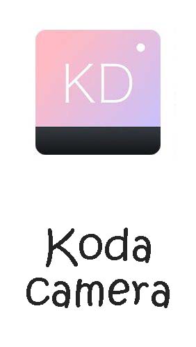 Les captures d'écran du programme Koda cam - Photo editor,1998 cam, HD cam pour le portable ou la tablette Android.