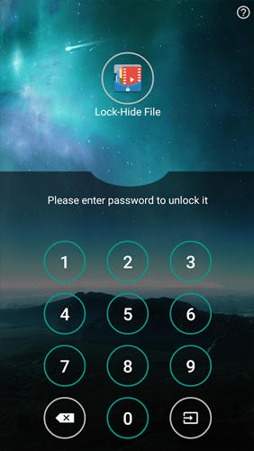 Baixar grátis Lock and Hide File para Android. Programas para celulares e tablets.