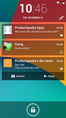 Aplicativo Locker pro lockscreen 2 para Android, baixar grátis programas para celulares e tablets.