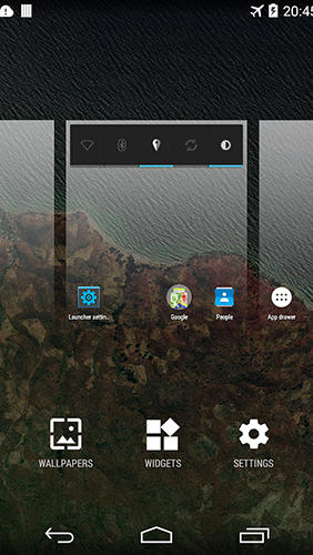 Aplicativo Pure music widget para Android, baixar grátis programas para celulares e tablets.