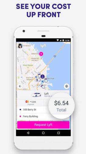 Die App Lyft für Android, Laden Sie kostenlos Programme für Smartphones und Tablets herunter.