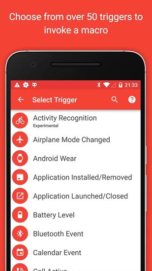 Aplicativo MacroDroid para Android, baixar grátis programas para celulares e tablets.