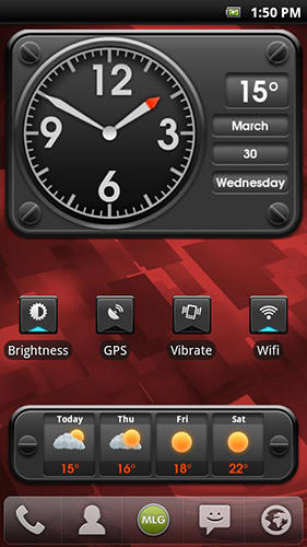 Screenshots des Programms Rebooter für Android-Smartphones oder Tablets.