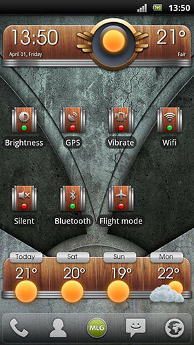 Screenshots des Programms Root Explorer für Android-Smartphones oder Tablets.