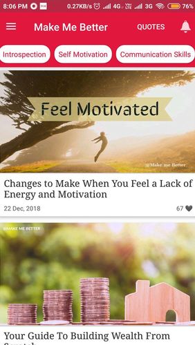 Download Make me better - Personality dev & Motivation for Android for free. Apps for phones and tablets.