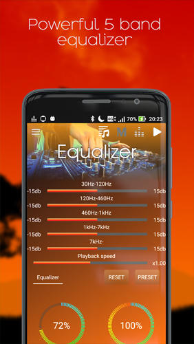 アンドロイド用のアプリMegamix: Player 。タブレットや携帯電話用のプログラムを無料でダウンロード。