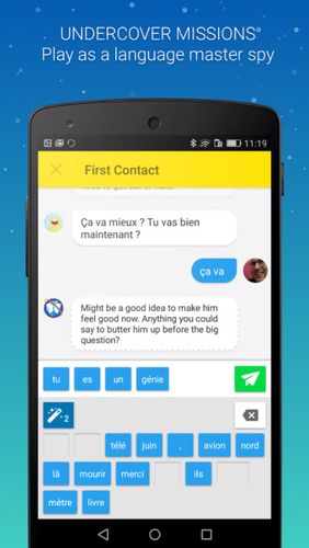 Duolingo: Learn languages free を無料でアンドロイドにダウンロード。携帯電話やタブレット用のプログラム。