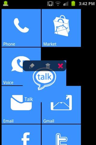 Die App Metro UI für Android, Laden Sie kostenlos Programme für Smartphones und Tablets herunter.