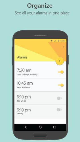 Baixar grátis Mimicker alarm para Android. Programas para celulares e tablets.