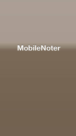 Mobile Noter