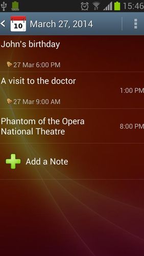 Aplicativo Moniusoft calendar para Android, baixar grátis programas para celulares e tablets.