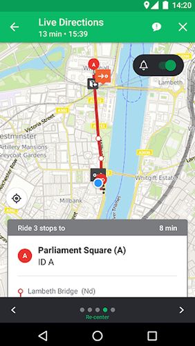 Baixar grátis Citymapper - Transit navigation para Android. Programas para celulares e tablets.