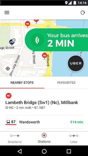 Die App Citymapper - Transit navigation für Android, Laden Sie kostenlos Programme für Smartphones und Tablets herunter.