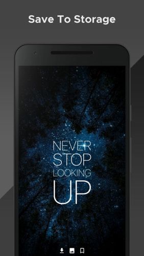 Screenshots des Programms Motivation 365 für Android-Smartphones oder Tablets.