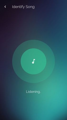 Capturas de tela do programa Musicana music player em celular ou tablete Android.