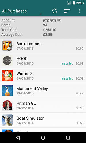 Die App My paid app für Android, Laden Sie kostenlos Programme für Smartphones und Tablets herunter.