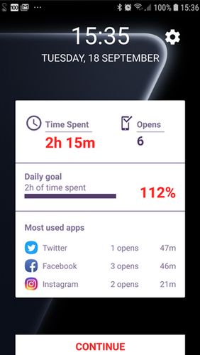 Die App My phone time - App usage tracking für Android, Laden Sie kostenlos Programme für Smartphones und Tablets herunter.
