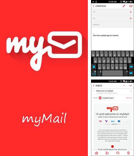 Besides Talking photos from Meing Android program you can download myMail – Email for Android phone or tablet for free.